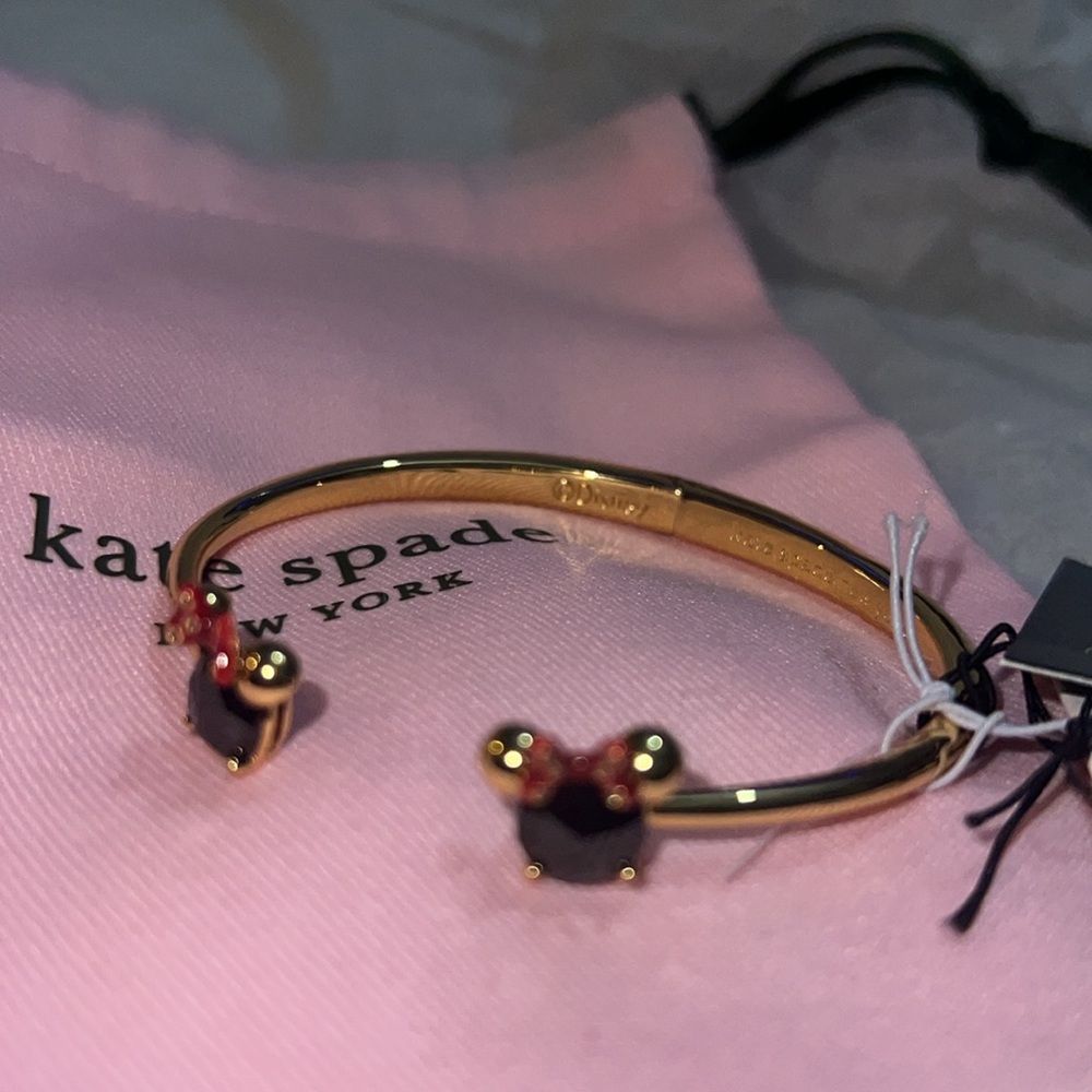 Kate Spade Disney X Kate Spade New York Minnie Mouse Cuff Bracelet - Picture 4 of 8